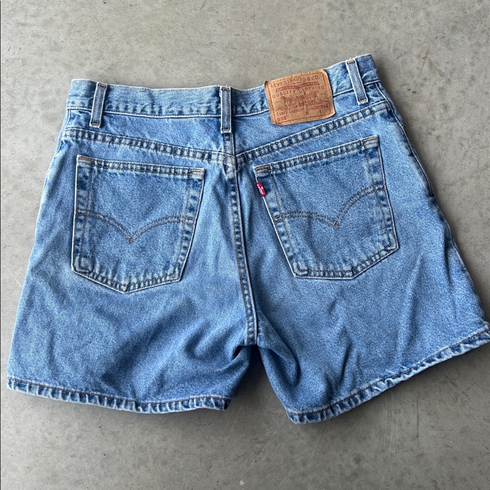 Levi's Blue Jean Shorts
